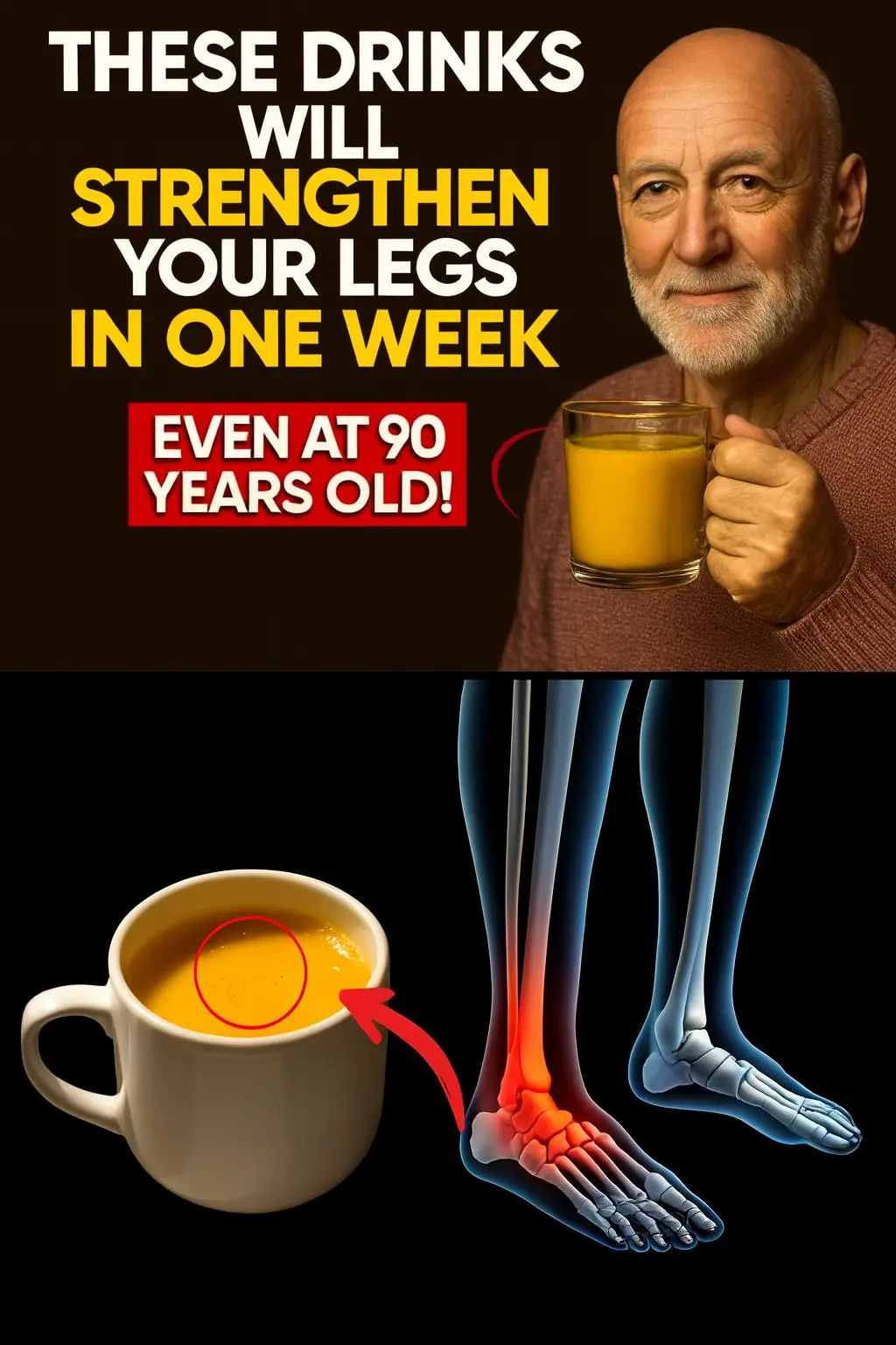 3 Powerful Drinks to Keep Your Legs Strong, Steady, and Full of Life