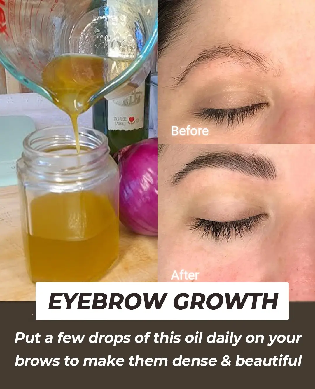 All Natural DIY For Thick Eyebrows