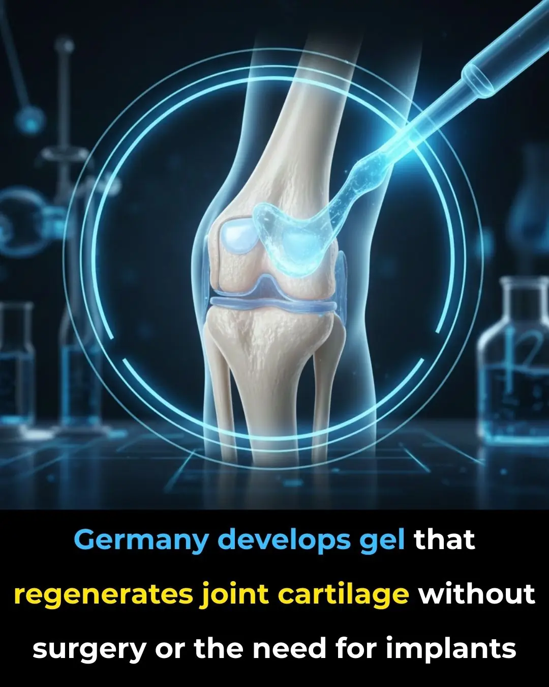Revolutionary Gel from Germany Offers Non-Surgical Solution for Cartilage Regeneration