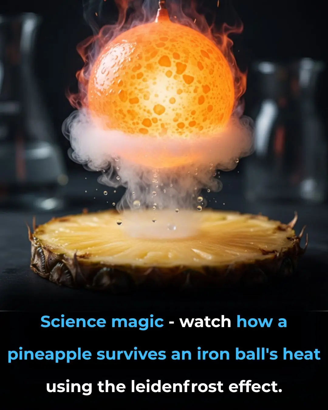 Why Pineapple Skin Can Withstand a 1,000°C Metal Ball