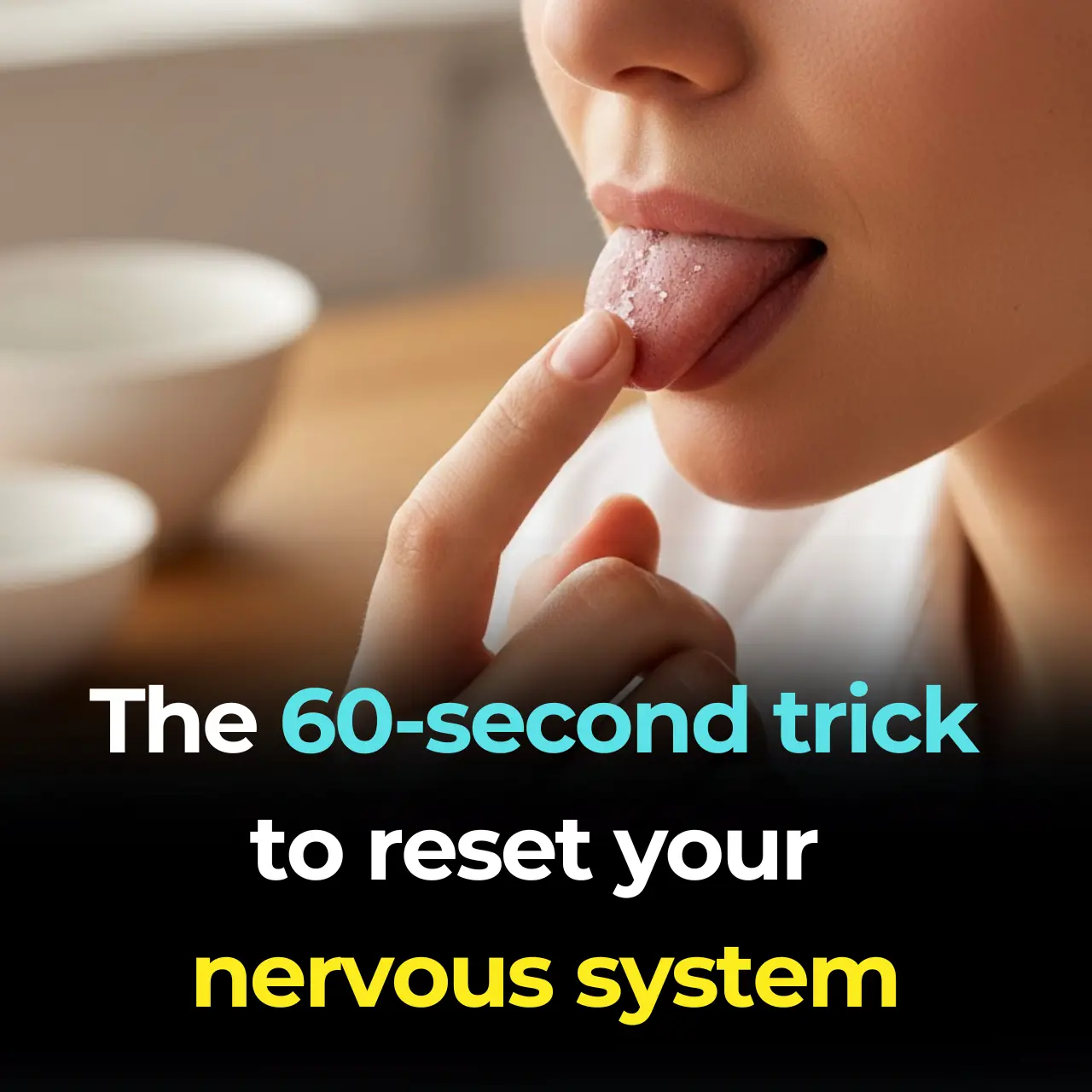 The 60-second trick to reset your nervous system