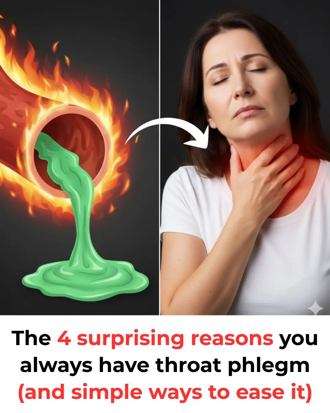 The 4 hidden causes of persistent phlegm in your throat (& how to fix it naturally)
