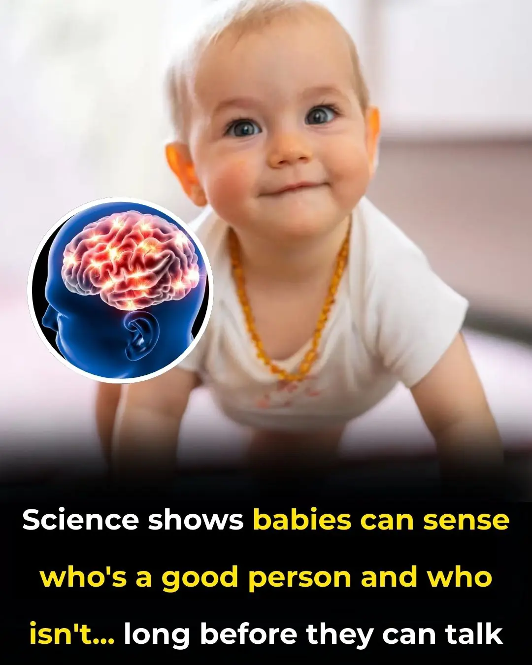 Babies Can Sense a ‘Good’ Person From a ‘Bad’ One, Long Before They Can Speak.