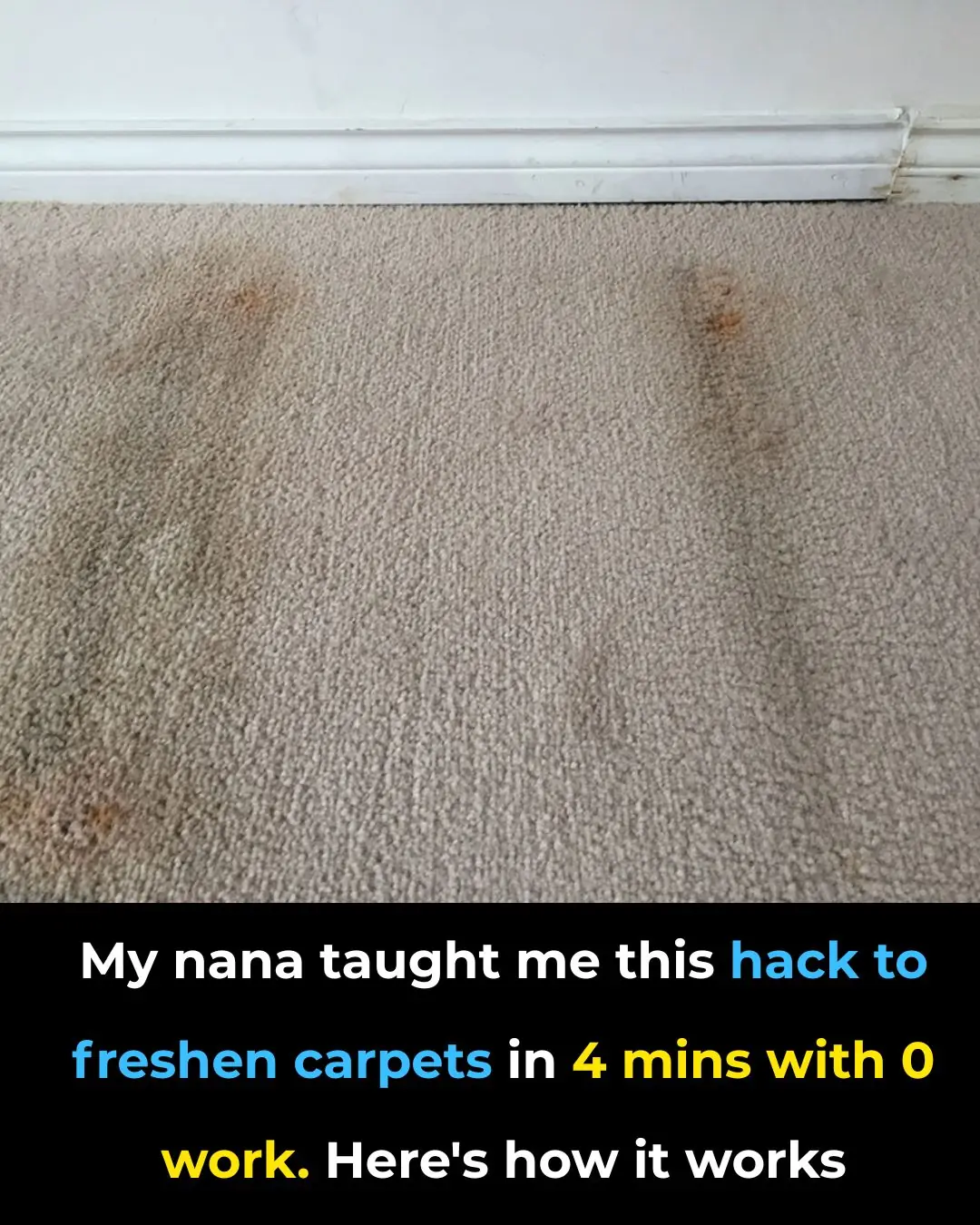 My Nana Taught Me This 4-Minute, Zero-Work Carpet-Freshening Hack — And It Still Works Wonders Today