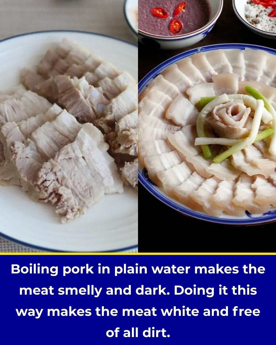 Tips for Boiling Pork to Perfectly White, Odor-Free Meat