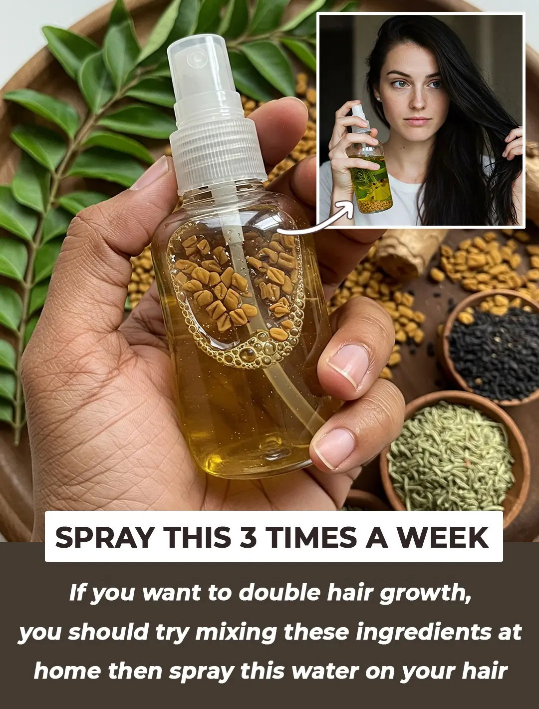 Easy Recipe For Hair Growth: The Ultimate DIY Herbal Solution For Thicker, Stronger Hair