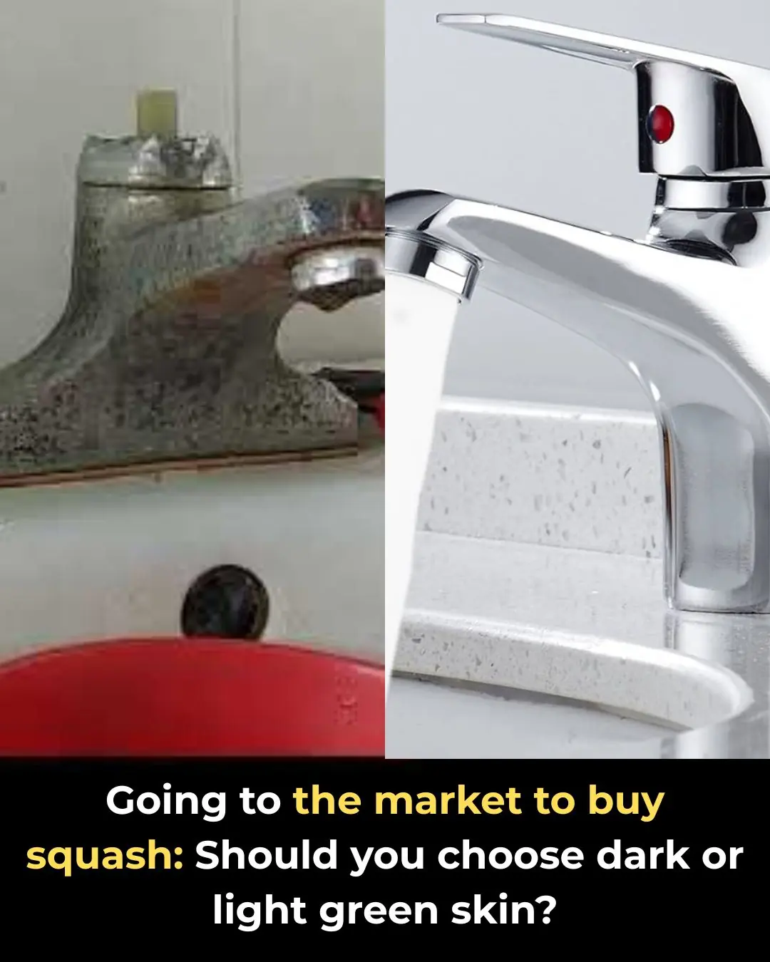 Dull, yellowed stainless steel faucets can be cleaned with this natural material and will be shiny in a flash.