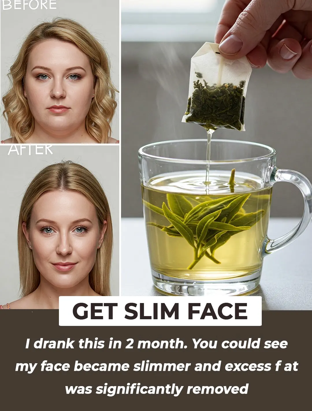 Do this to remove fat from your face
