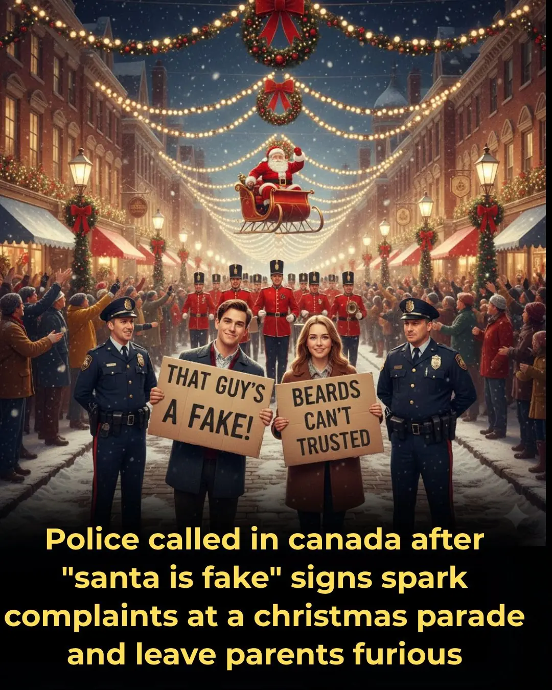 Police Step In After Christmas Parade Spoilers in Brantford: Harmless Prank or Buzzkill?