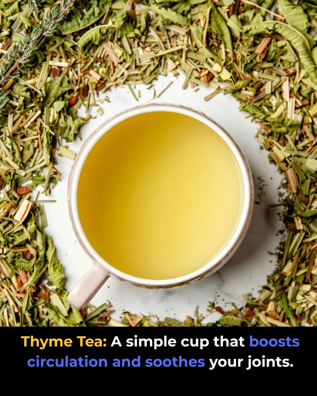 Thyme Tea for Circulation and Joint Health: Benefits, Recipe, and How to Use It