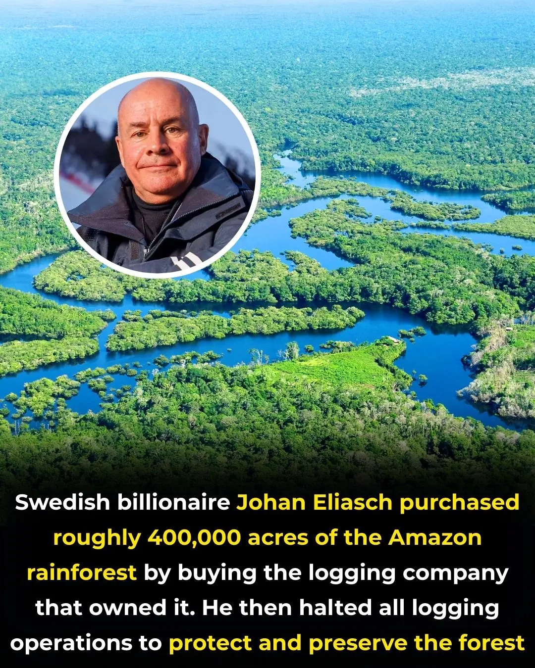 Johan Eliasch's Impact on Amazon Conservation: A Commitment to Sustainable Practices and Empowering Indigenous Communities