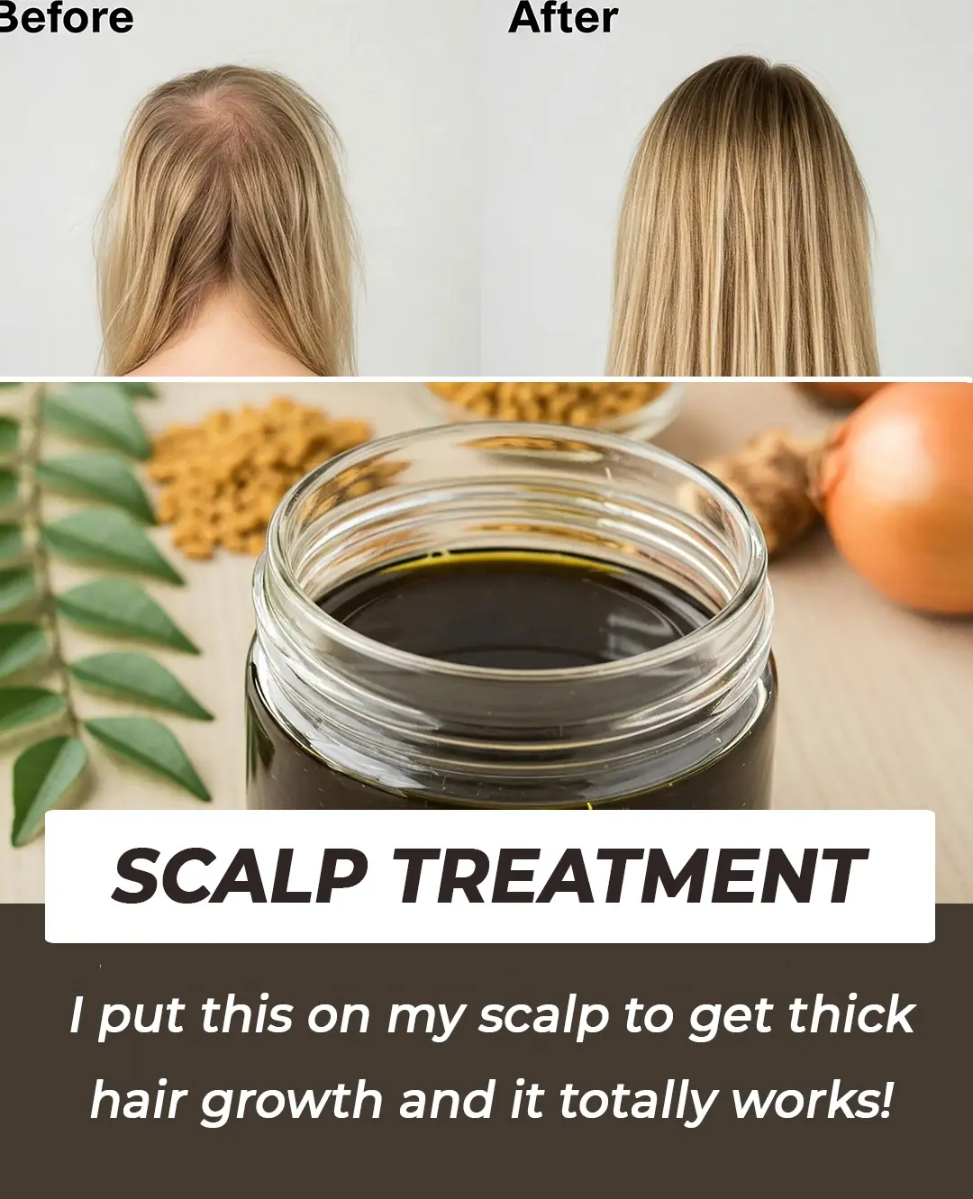 Homemade Tonic For Thick Hair Growth