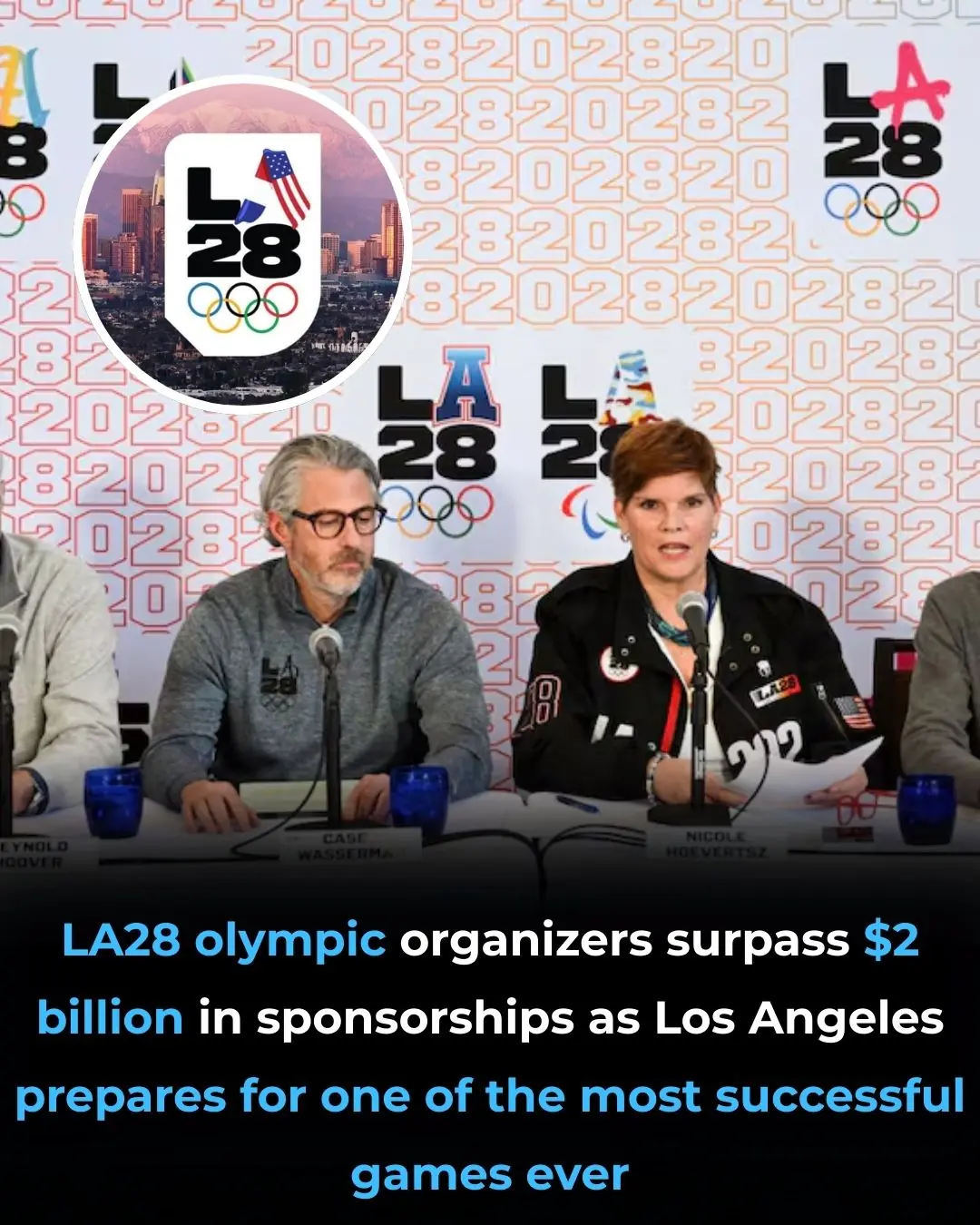 LA28 Olympic Organizers Secure Over $2 Billion in Sponsorship, Set to Be One of the Most Financially Successful Games