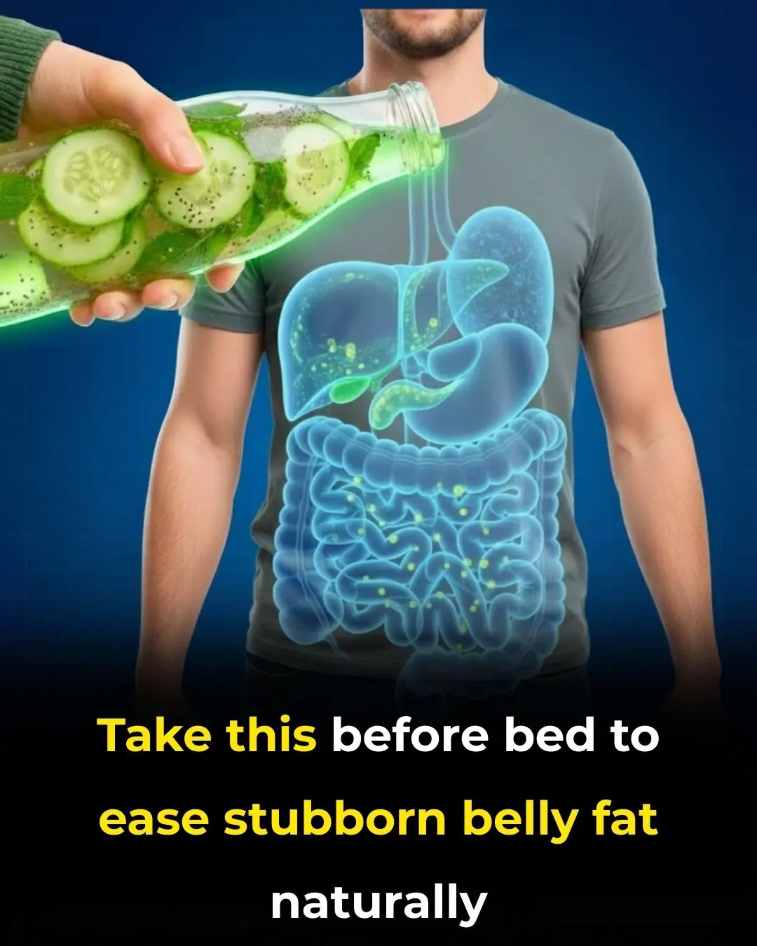 Take THIS Before Bed to Melt Away Stubborn Belly Fat While You Sleep