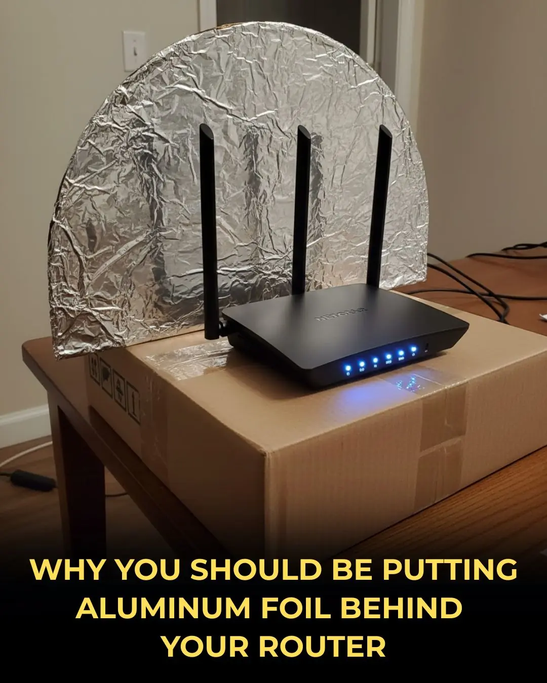 Boost Your Wi-Fi Speed with This Simple Aluminum Foil Trick