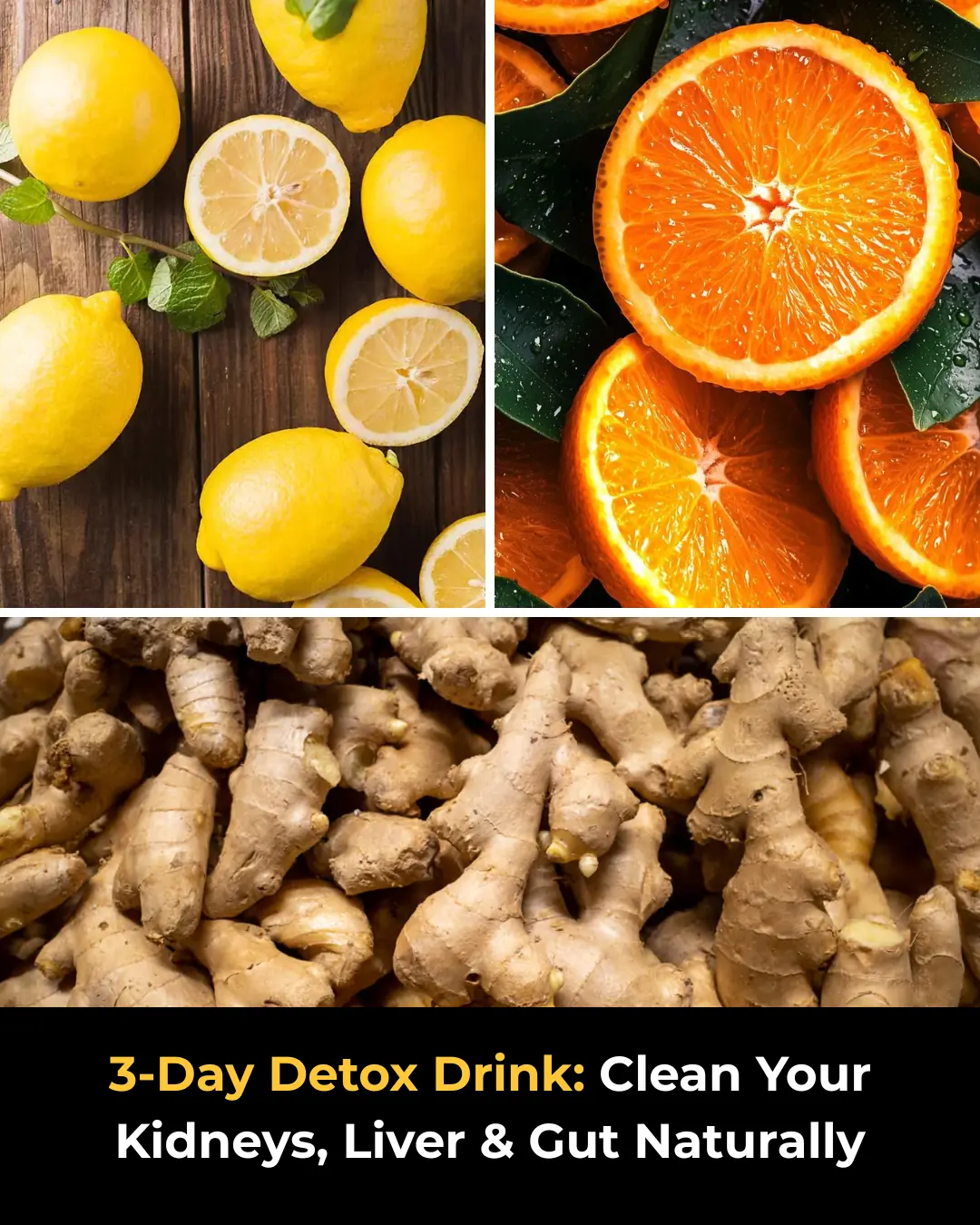 Clean Your Kidneys, Intestines & Liver in Just 3 Days: A Simple, Powerful Natural Detox Drink
