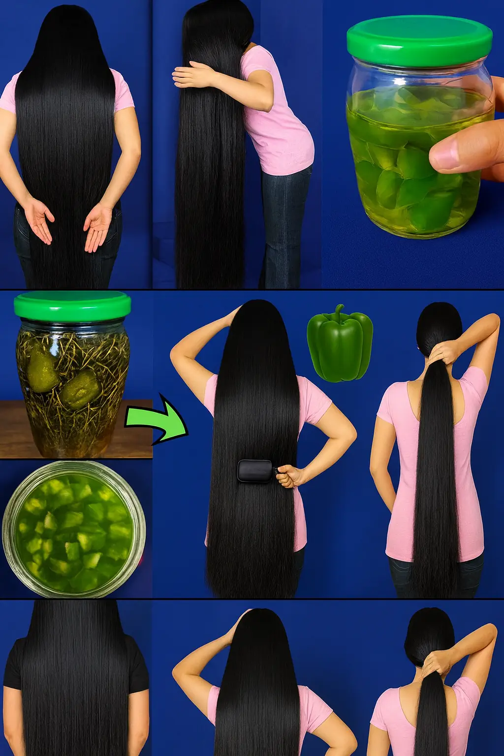 The Green Bell Pepper Hair Growth Secret You NEED to Know