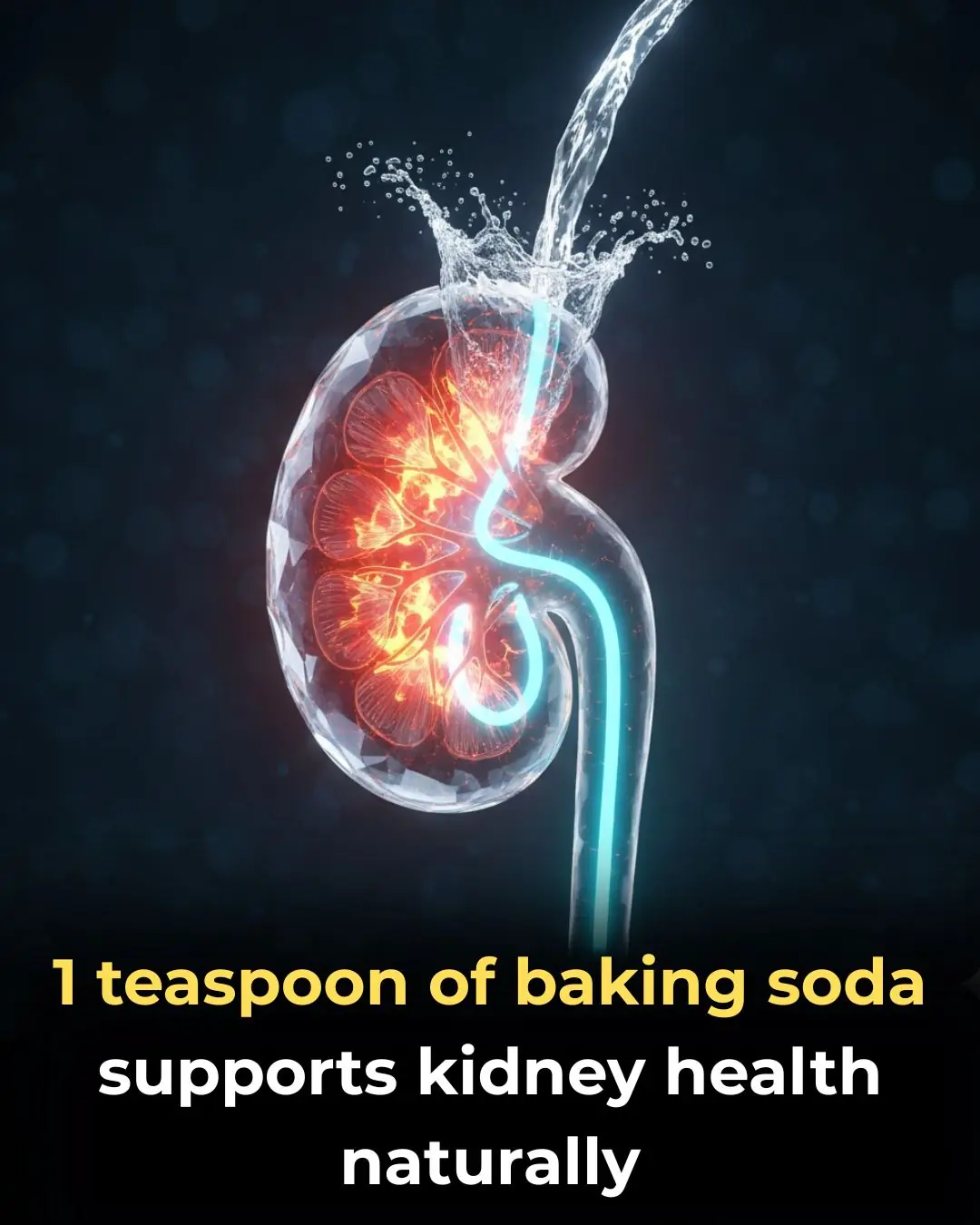 How to Support Your Kidneys Naturally Using 1 Teaspoon of Baking Soda