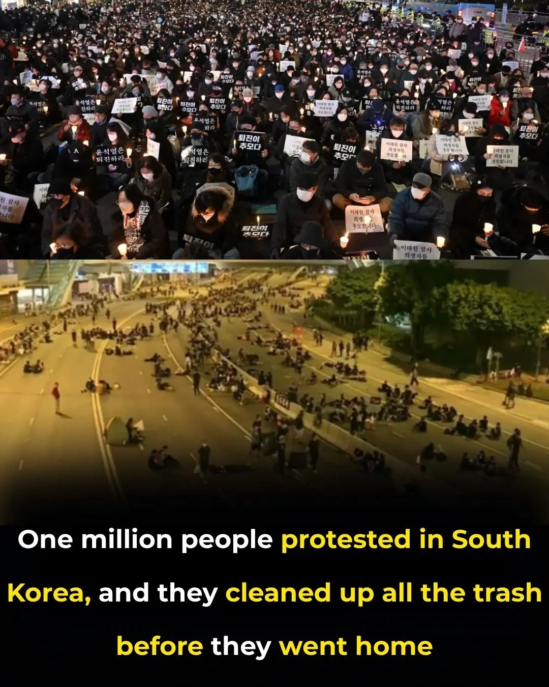South Korea's Peaceful Protests: Unity, Justice, and Respectful Responsibility