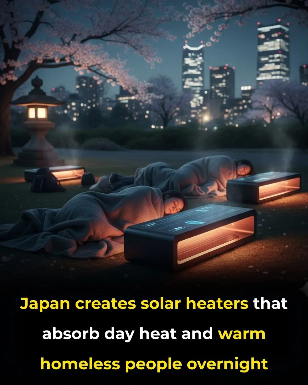 Solar-Powered Heaters: Japan's Innovative Solution to Winter Homelessness