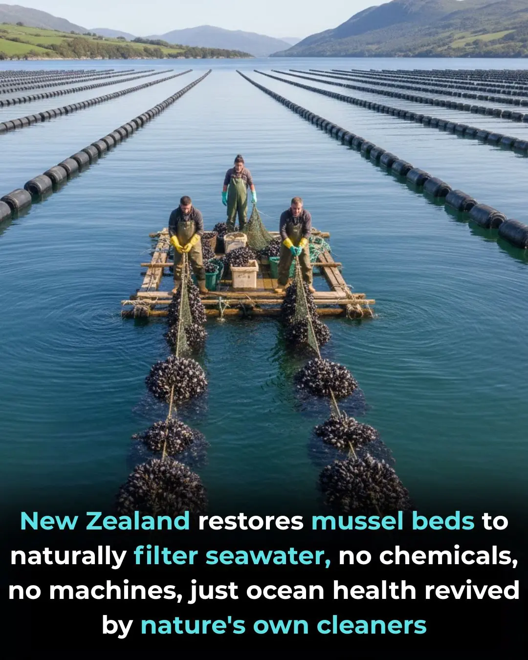 Mussel Beds: New Zealand's Natural Solution for Ocean Health and Sustainability