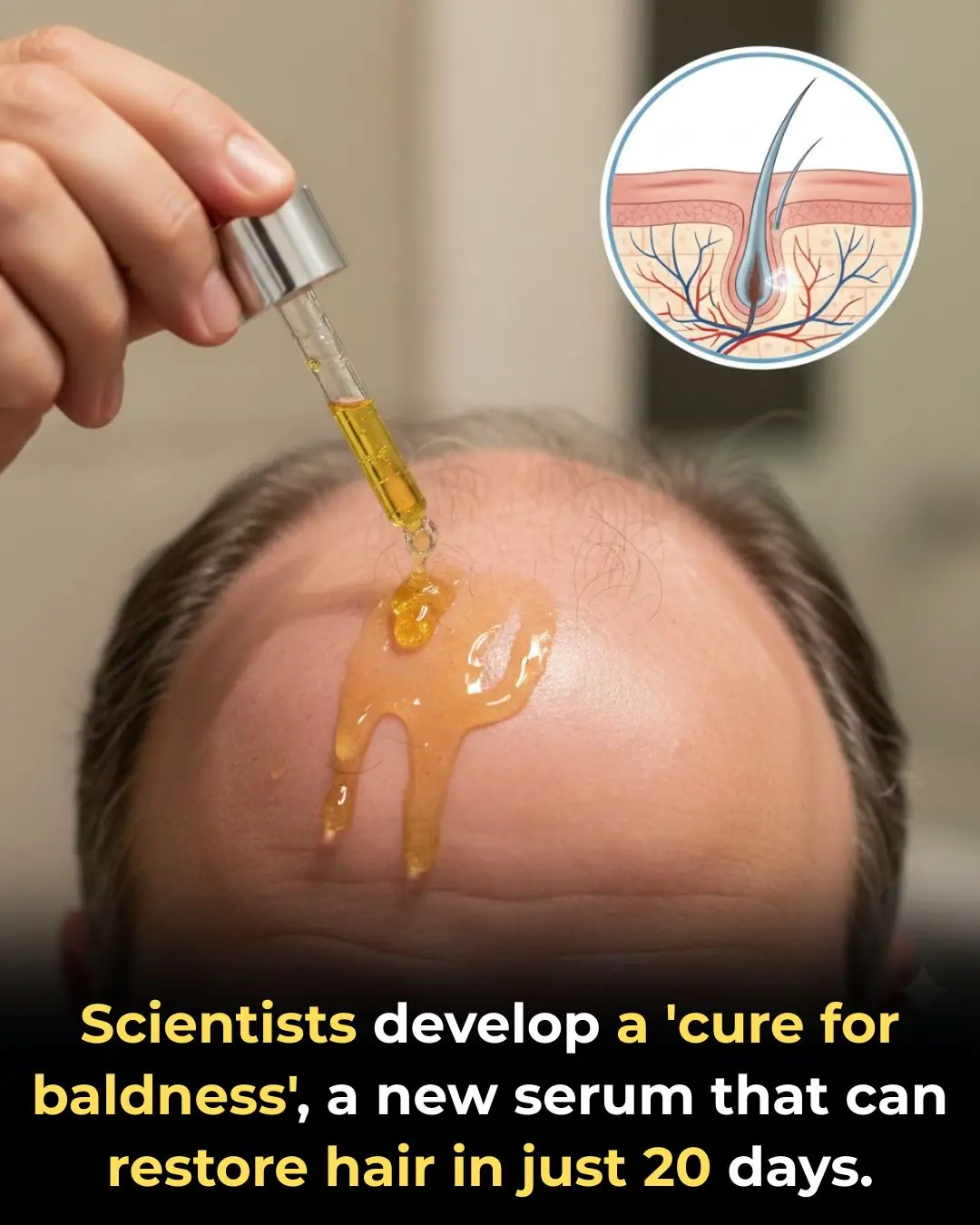 Taiwan Researchers Develop Promising Hair-Regrowth Serum With Dramatic Lab Result