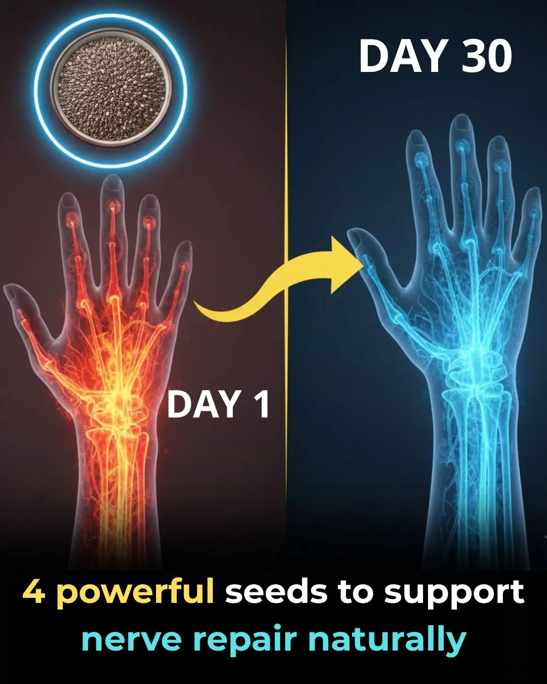 The surprising power of 4 seeds to repair your nerves naturally