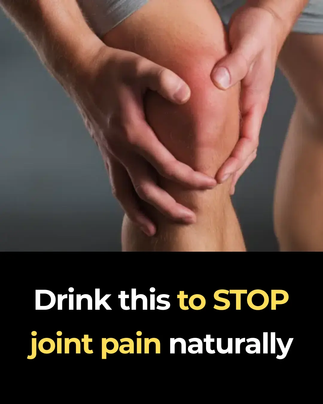 Drink this to STOP joint pain naturally
