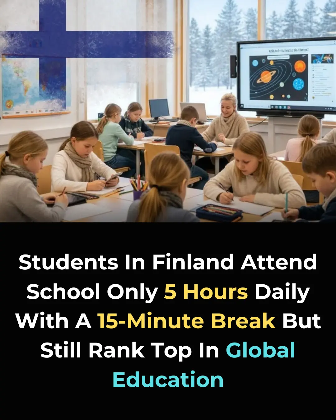 Why Finland Leads the World in Education With Only 5 Hours of School a Day
