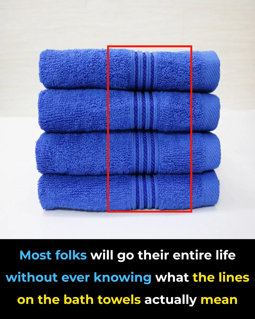 Why Bath Towels Have Those Lines — and Why They Matter More Than You Think