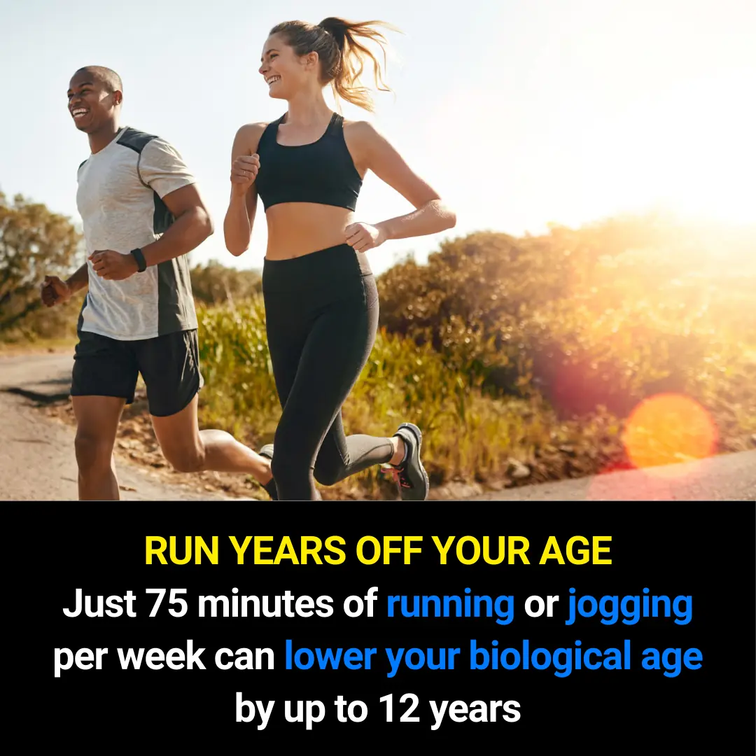 How Just 75 Minutes of Running Per Week Can Make Your Body Up to 12 Years Younger