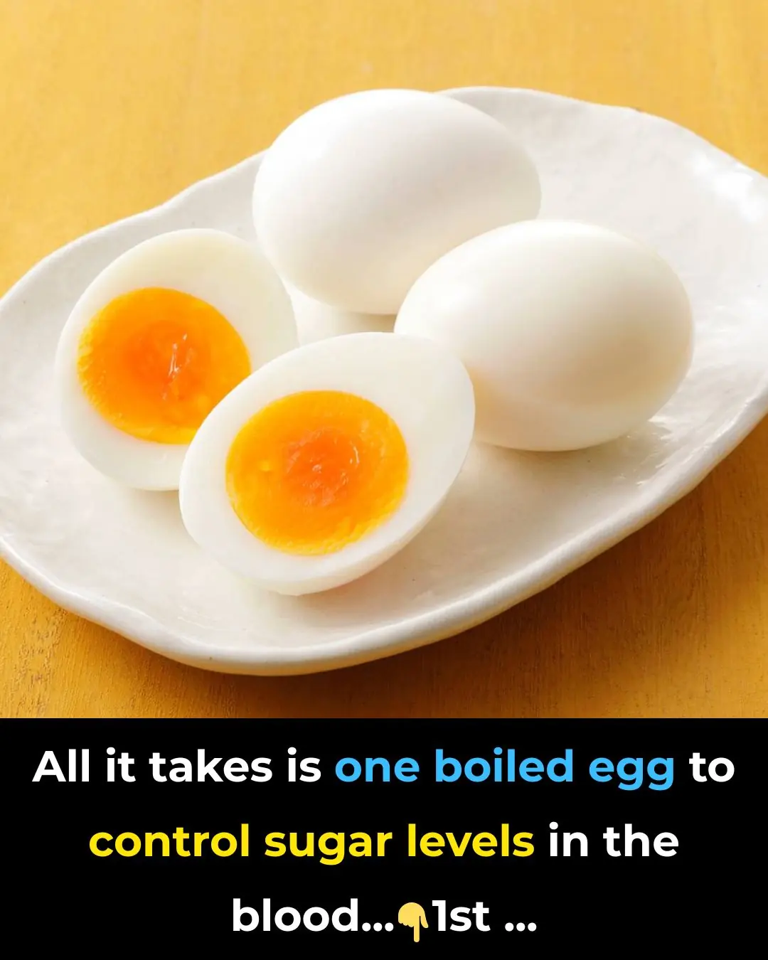 All It Takes Is One Boiled Egg To Control Sugar Levels In The Blood