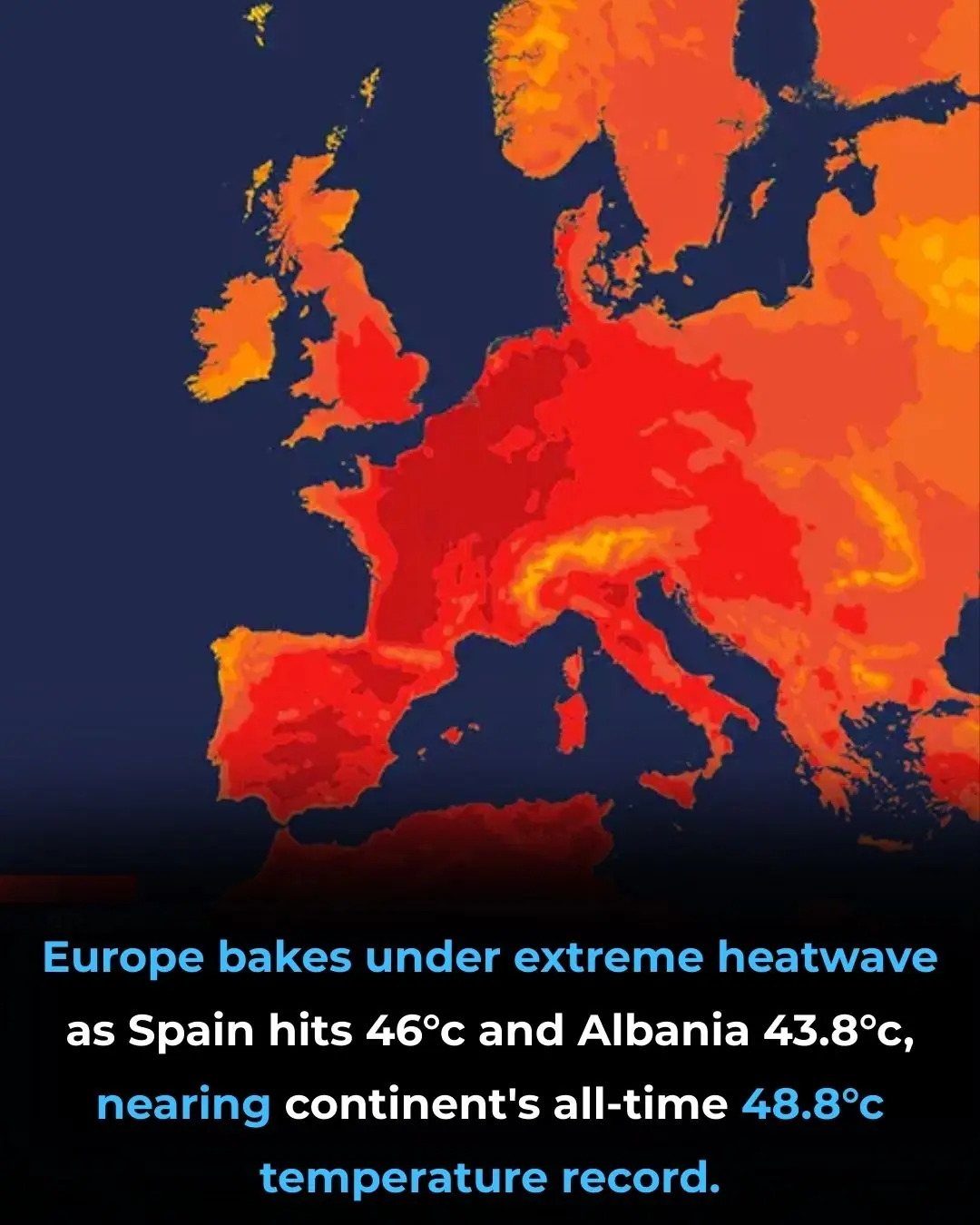 Europe Faces Unprecedented Heatwave: Rising Temperatures Strain People, Infrastructure, and Agriculture