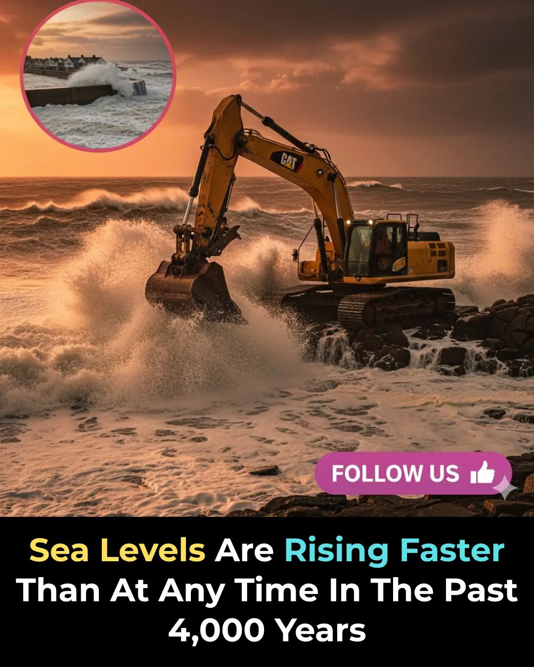 Sea Levels Are Rising Faster Than At Any Time In 4,000 Years 🌍
