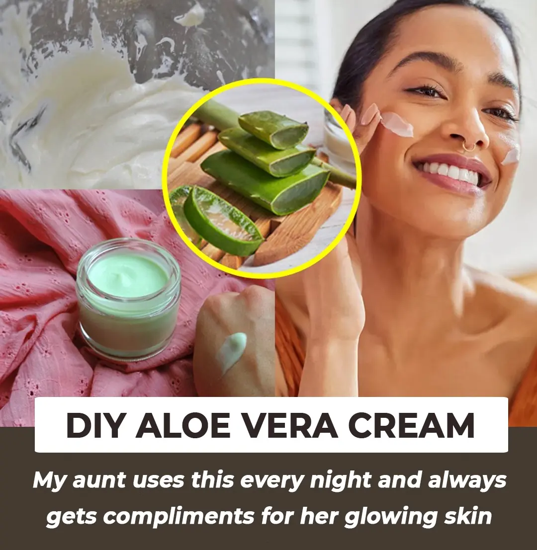 How to Make a DIY Aloe Vera Night Cream for Glowing Skin