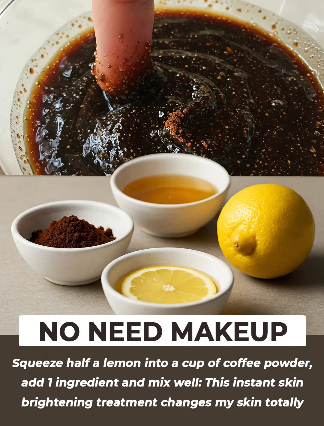 Coffee For Instant Skin Brightening