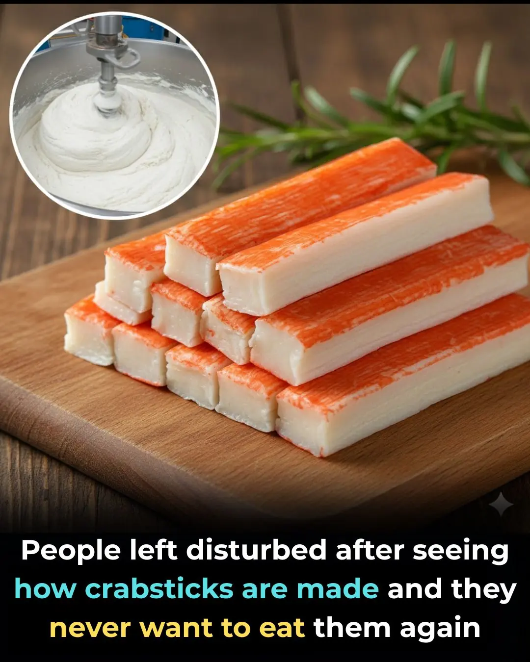 Shocking Truth About How Crabsticks Are Made