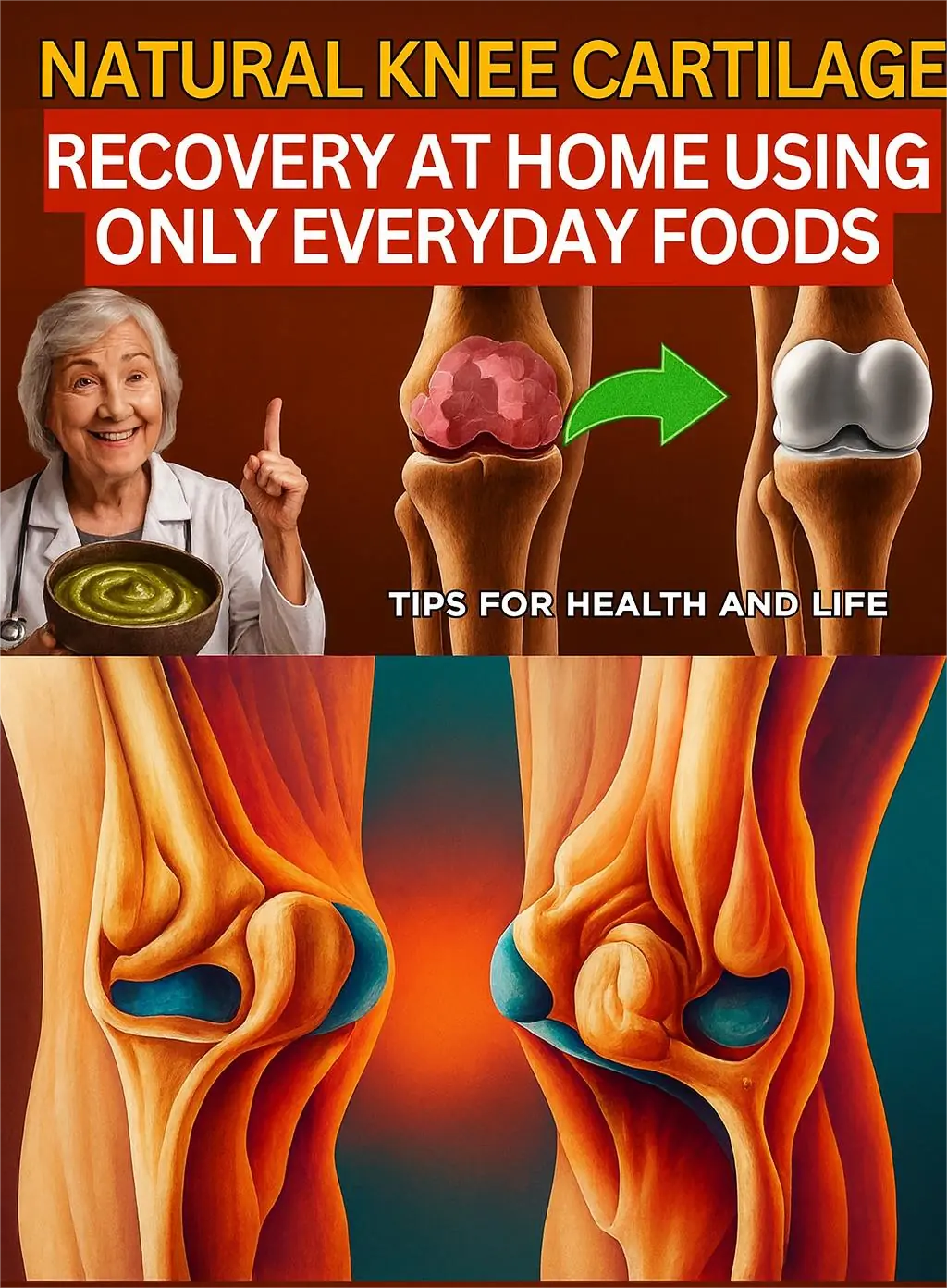 🥣 Could a Daily Cup of Bone Broth Help Your Knees? 9 Ways It May Support Cartilage & Joint Comfort