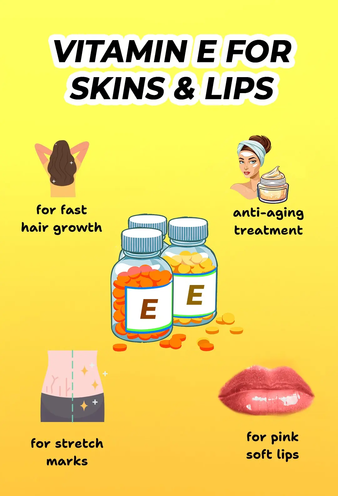 Night Skin Care With Vitamin E