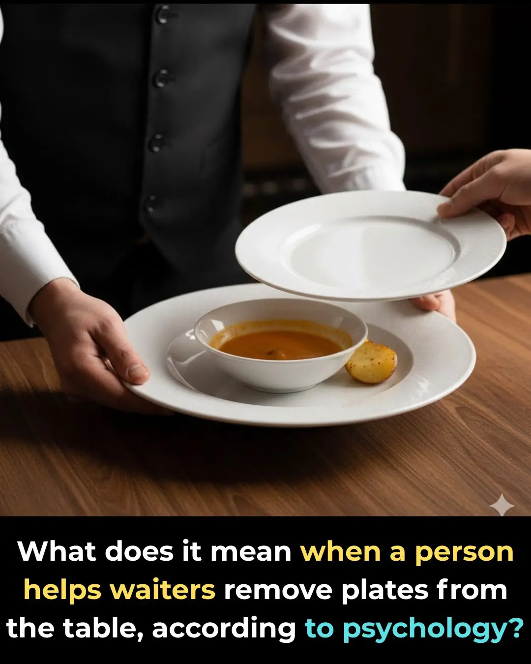 What Clearing the Table Says About You