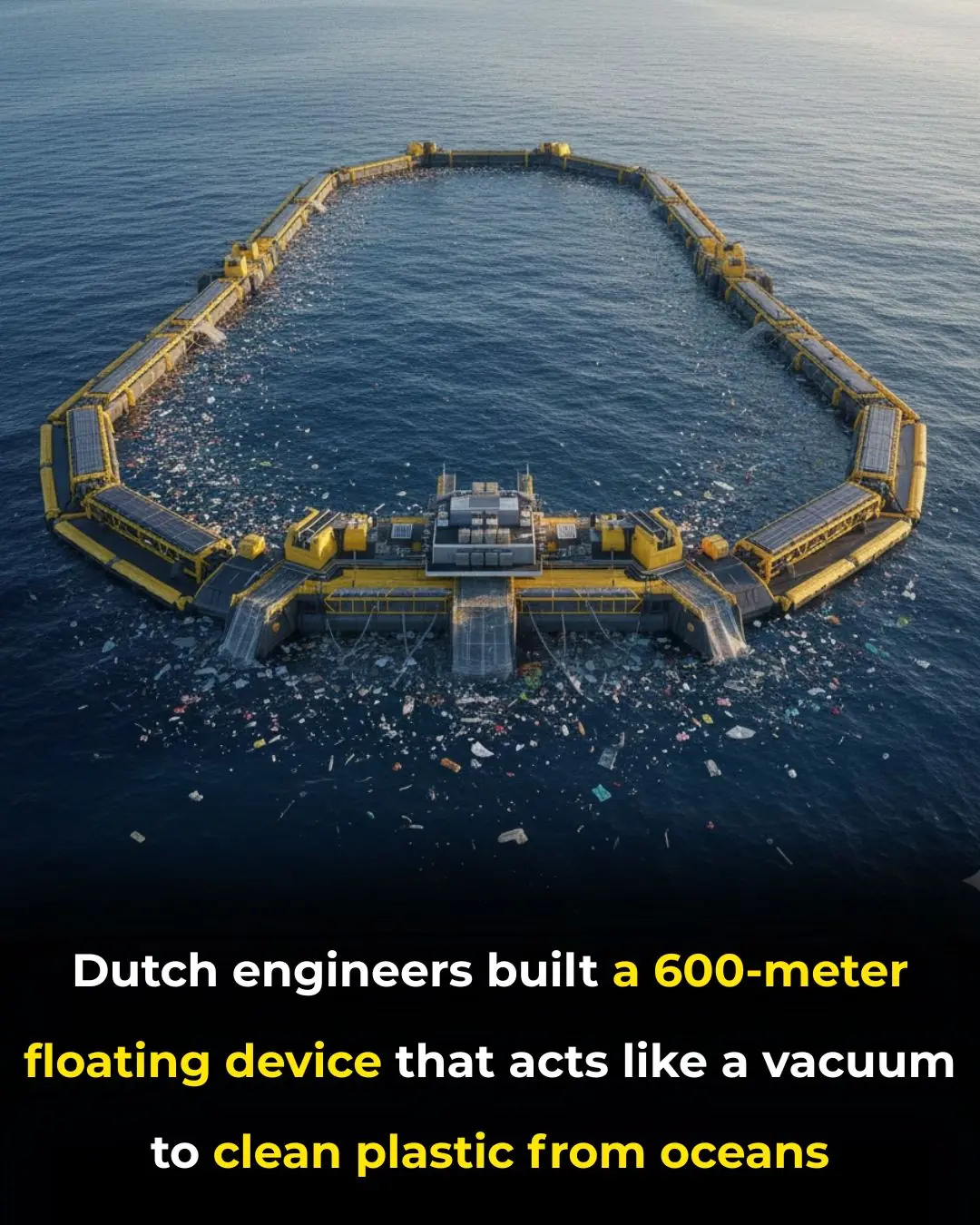 Revolutionary 600-Meter Floating Device Takes Action Against Ocean ...