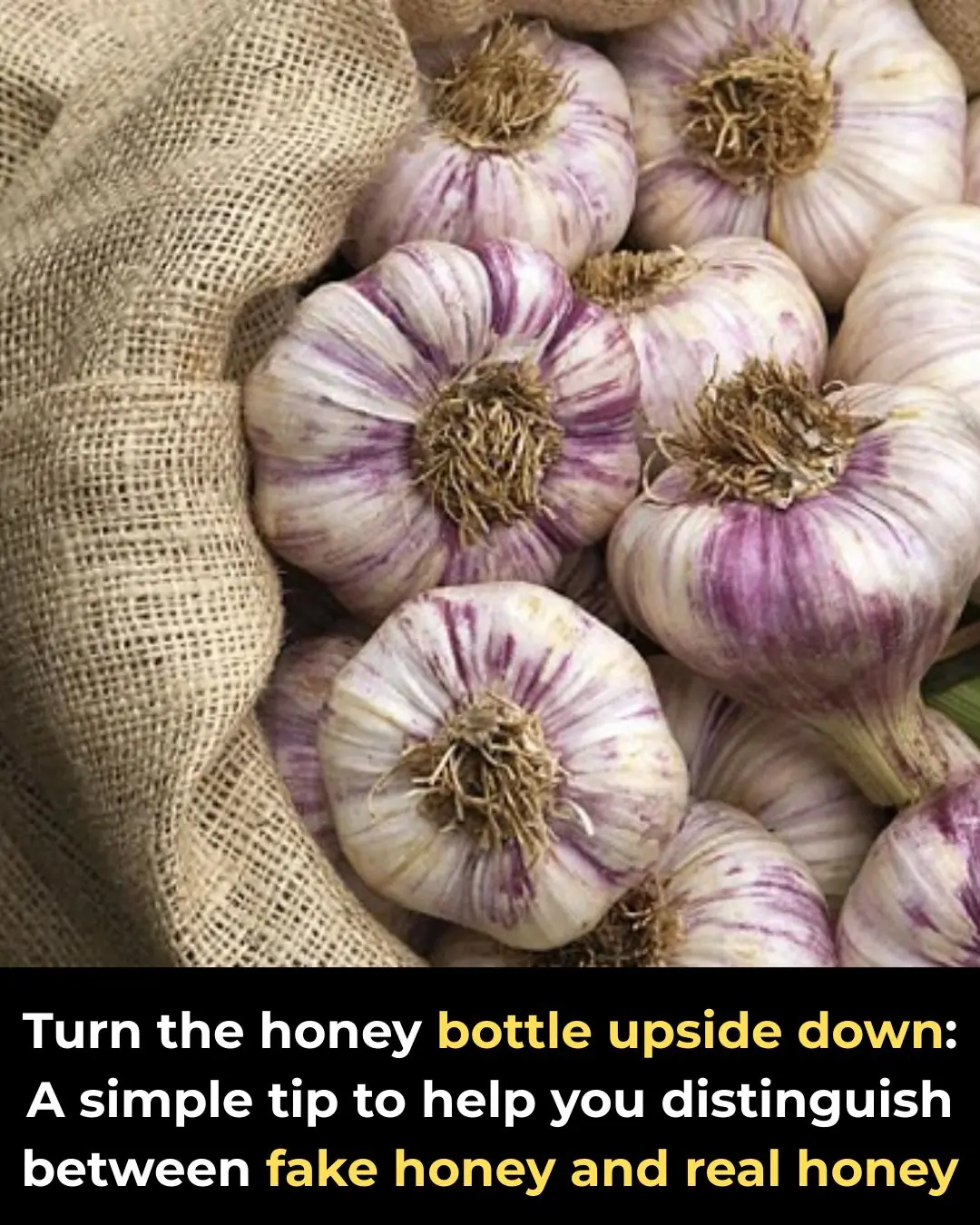 To preserve garlic, just add this, it will last for 2 years without mold or sprouting.