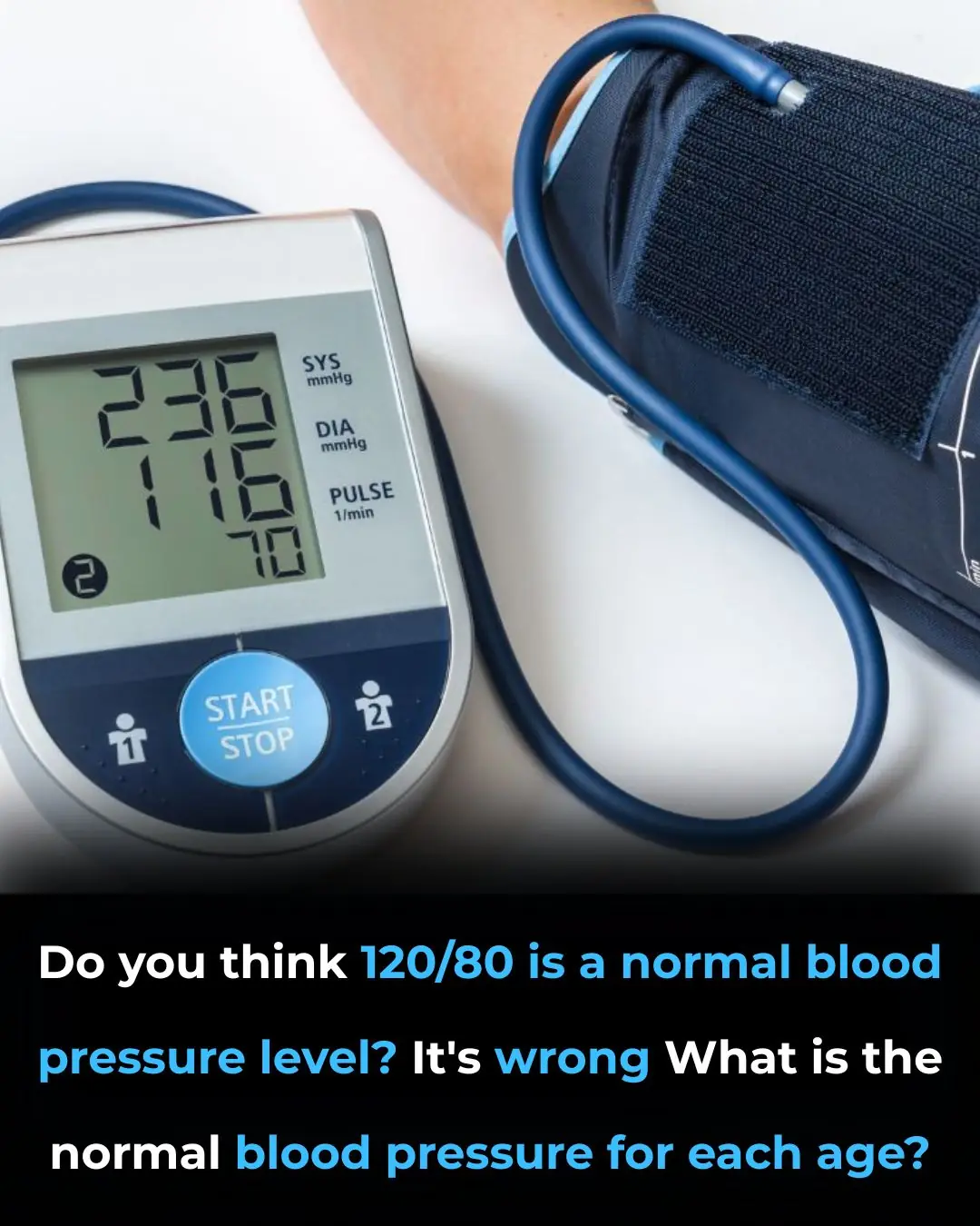 What Is The Normal Blood Pressure For Each Age