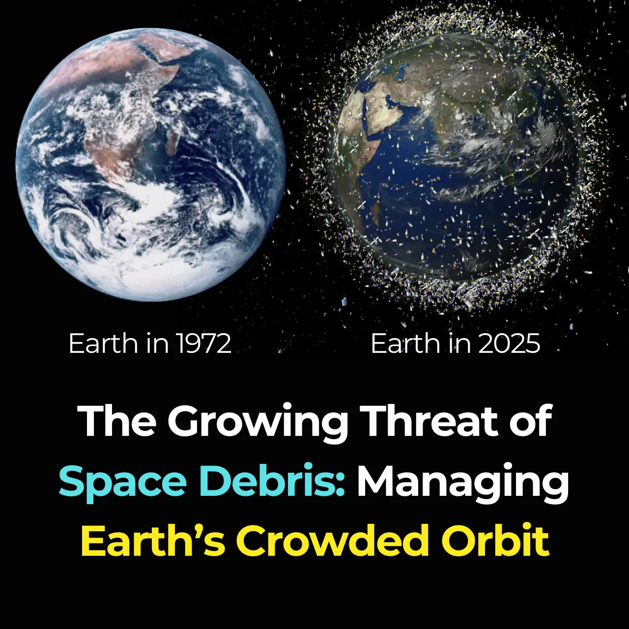 The Growing Threat of Space Debris: Managing Earth’s Crowded Orbit
