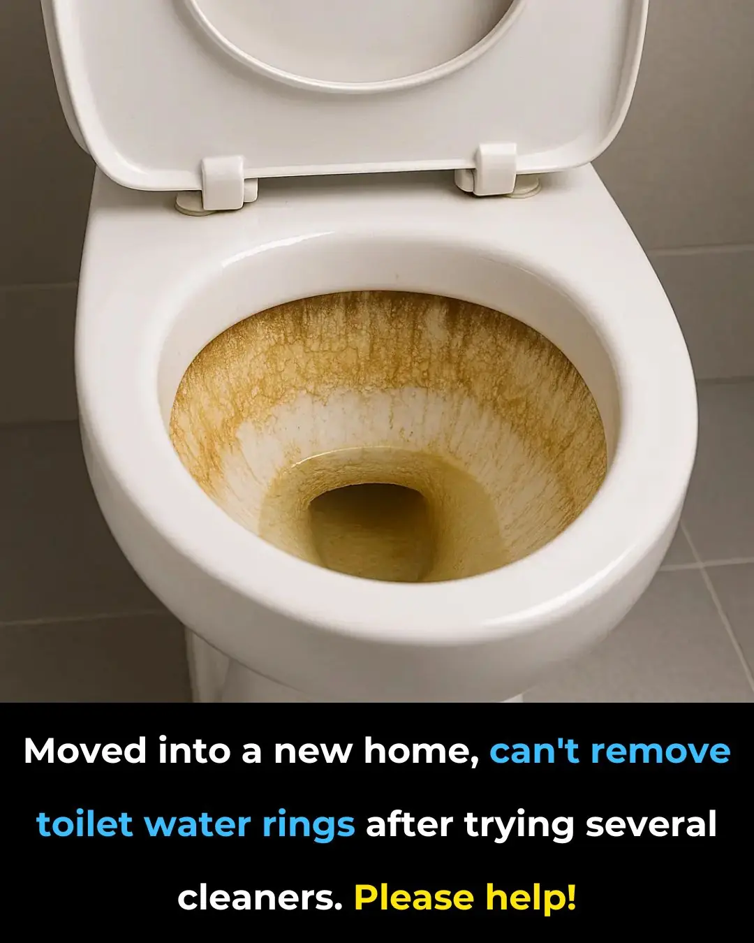 Struggling with stubborn toilet water rings? Here’s how to get rid of them for good