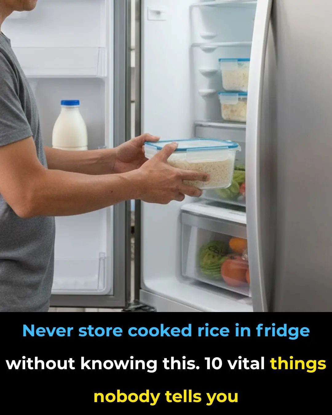 I had no clue about this — until I learned the right way to store cooked rice