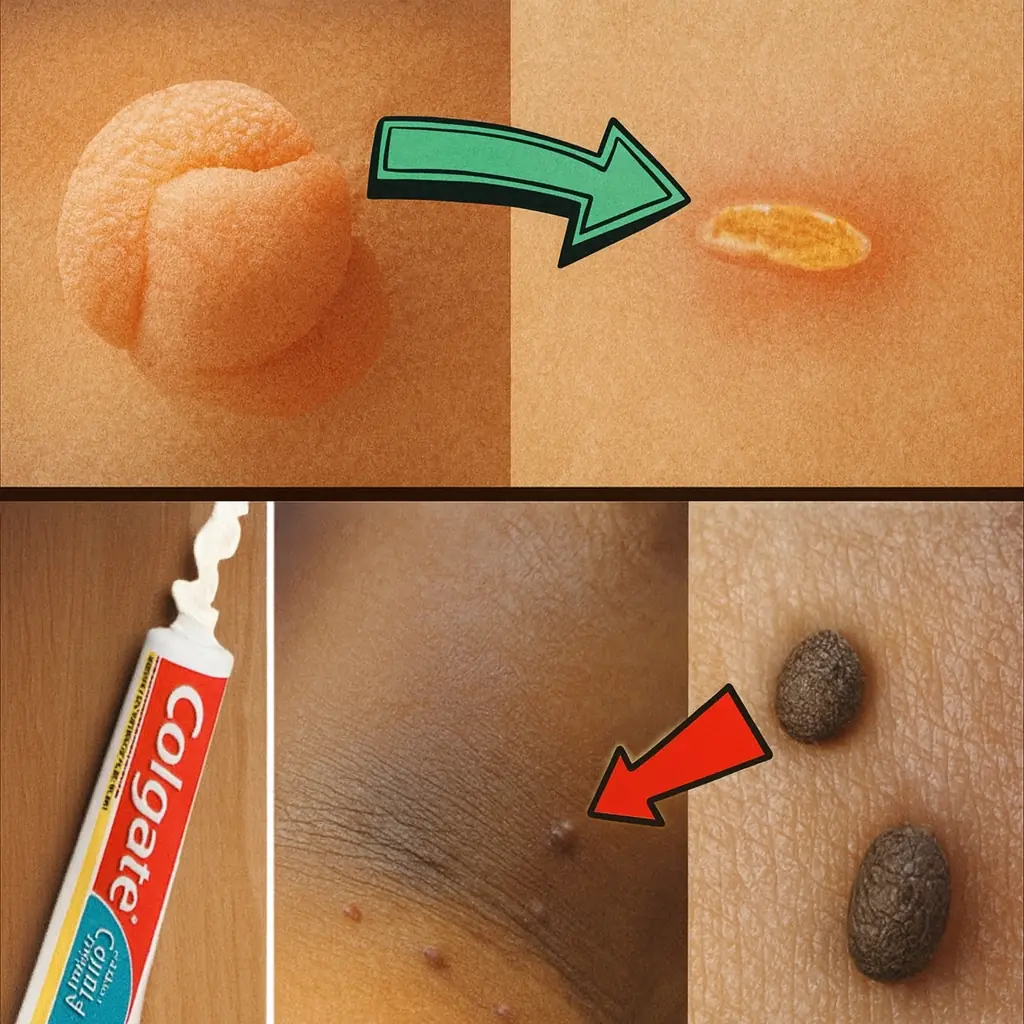 🌿 How to Naturally Support Wart & Skin Tag Removal (Using a Simple DIY Remedy)