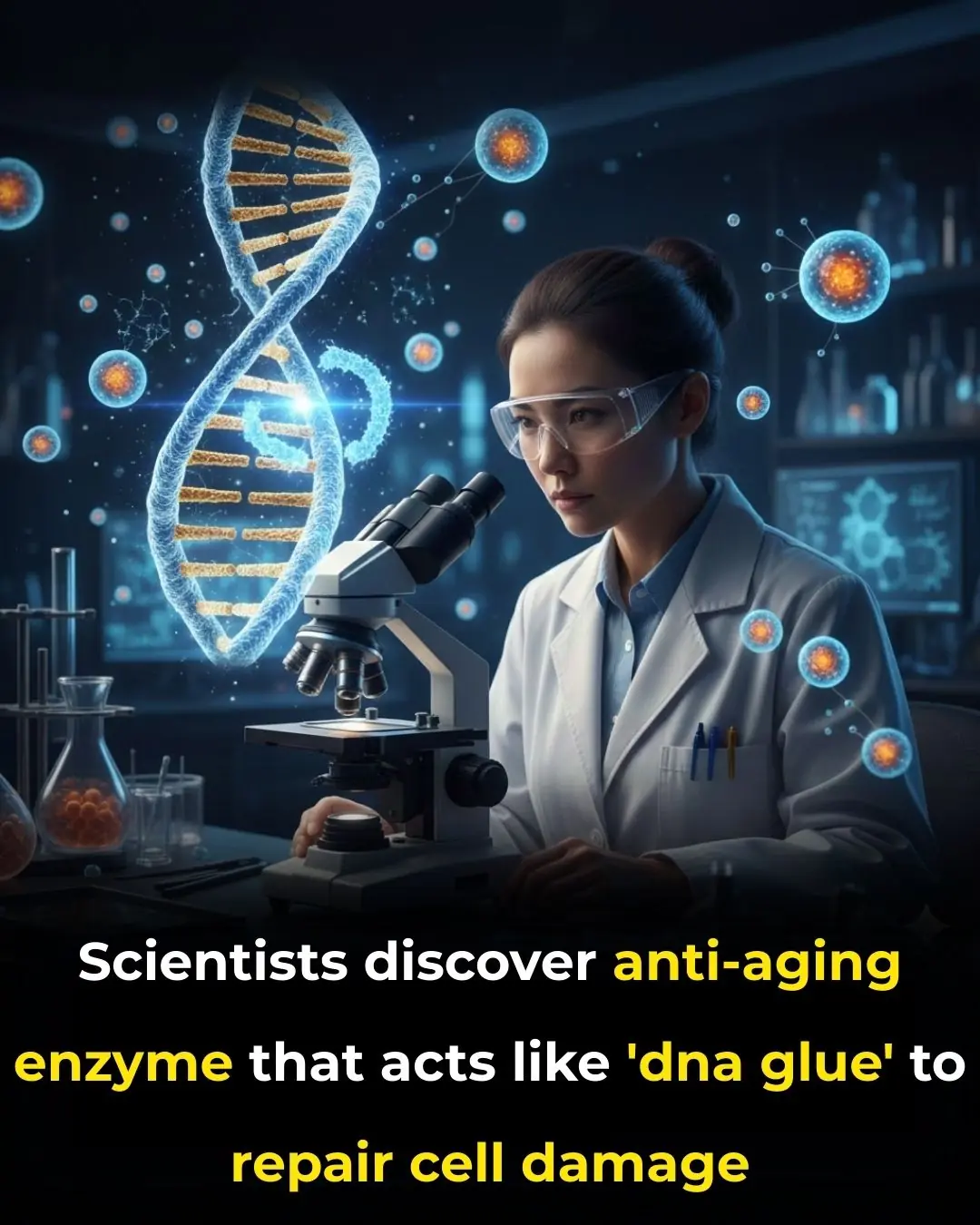 Breakthrough Discovery: PARP1 Enzyme Could Revolutionize the Fight Against Aging