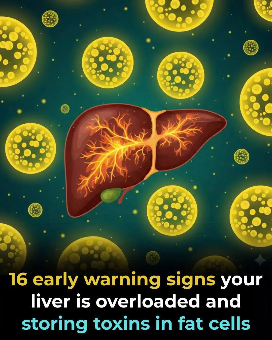 16 Early Warning Signs Your Liver Is Sluggish And Toxins Are Being Stored In Your Fat Cells