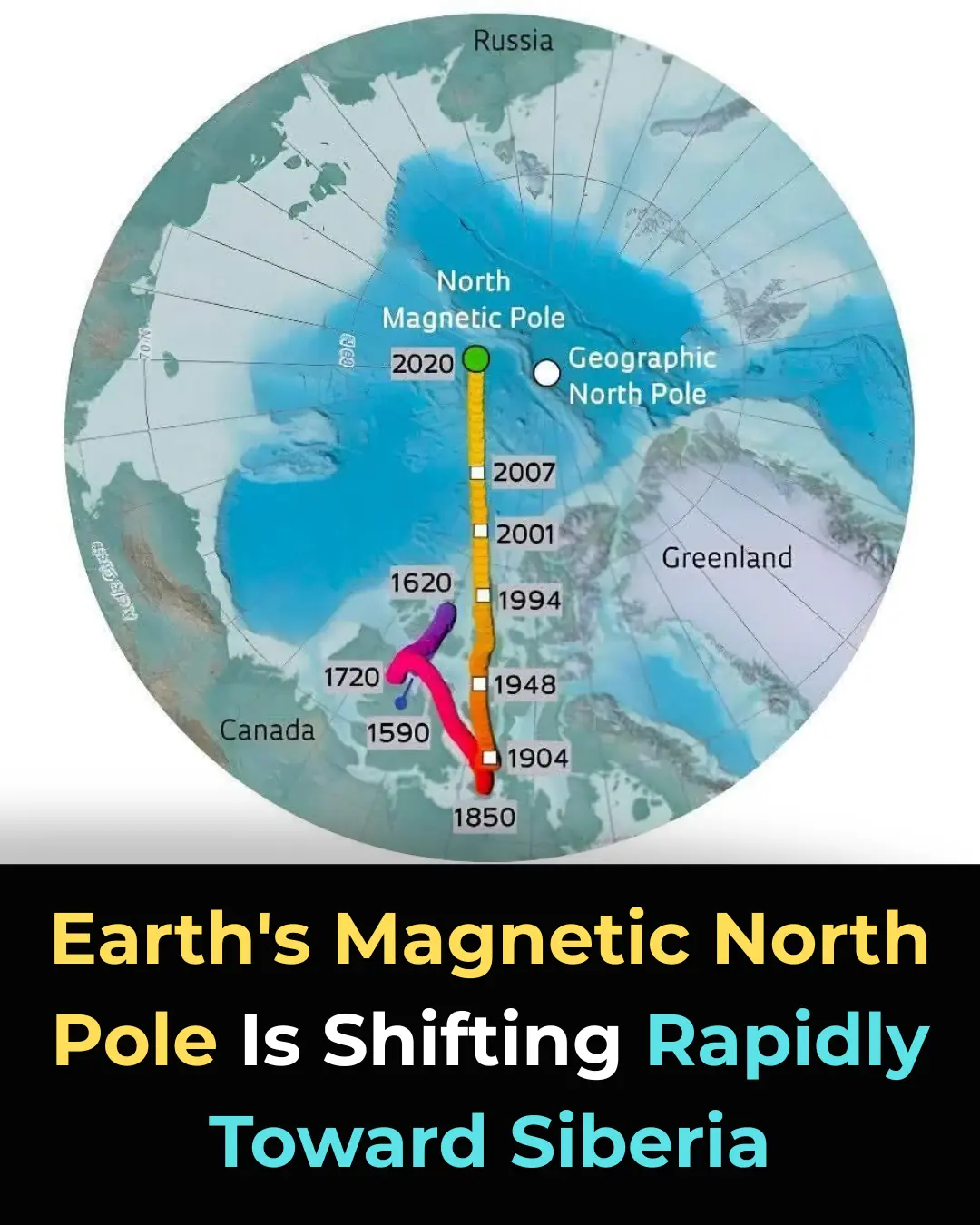Is the Earth's Magnetic North Pole Shifting? The Surprising Truth Behind the Rapid Movement!